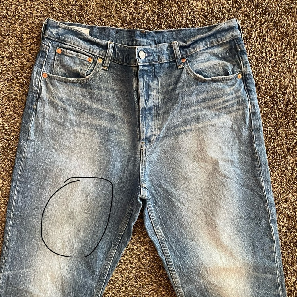 GAP Cheeky Straight High Rise, size 32/14, Gently Used - Picture 3 of 10